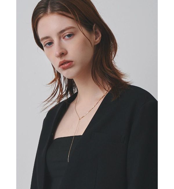 ELENDEEK「DESIGN CHAIN SLIDER NECKLACE」|ネックレス|
