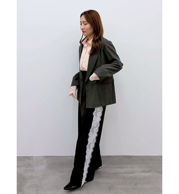 LAGUNAMOON「【WEB限定】レースカフスシャツ」|シャツ・ブラウス|