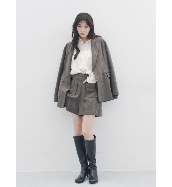 LAGUNAMOON「【WEB限定】レースカフスシャツ」|シャツ・ブラウス|