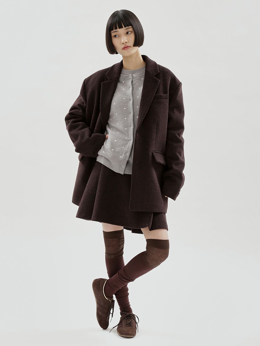 emmi atelier「【ONLINE限定カラーあり】emmiロゴクルーネックプルオーバー」|ニット・セーター|