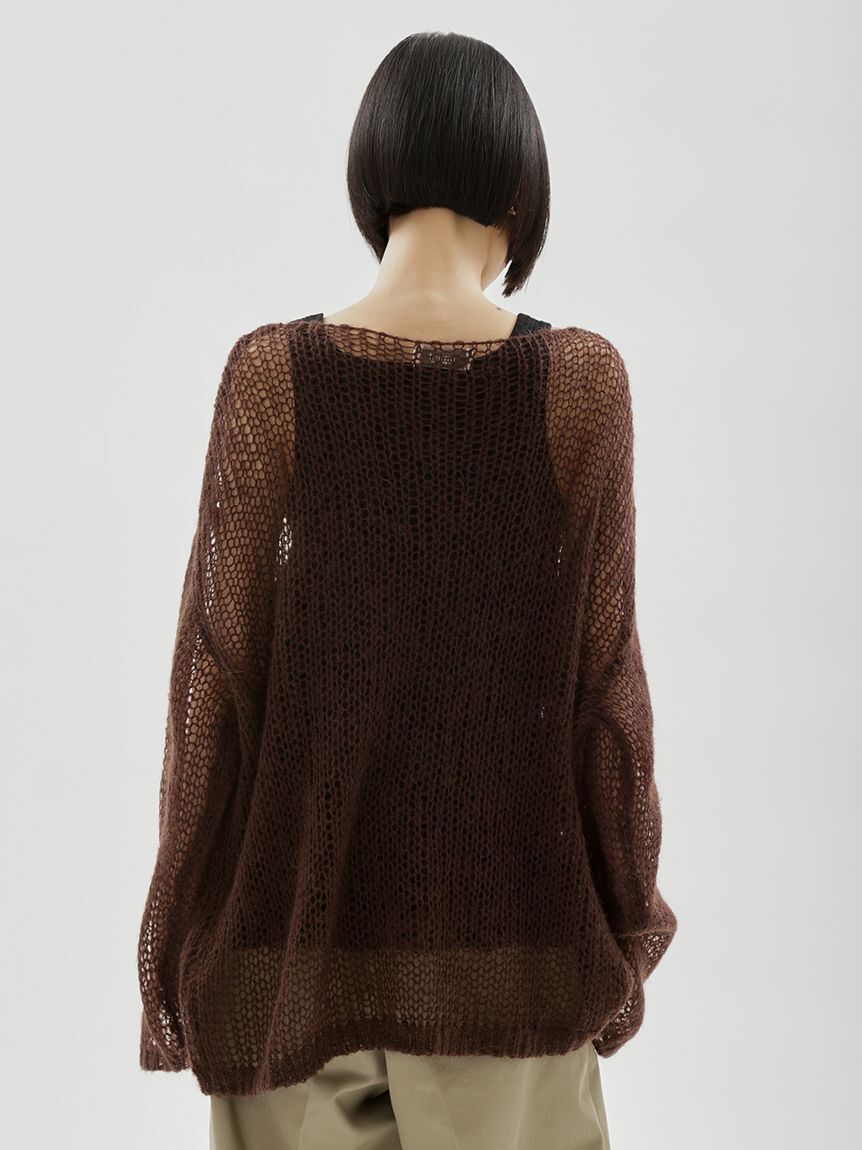 emmi atelier「【ONLINE限定カラーあり】モヘアニットプルオーバー」|ニット・セーター|
