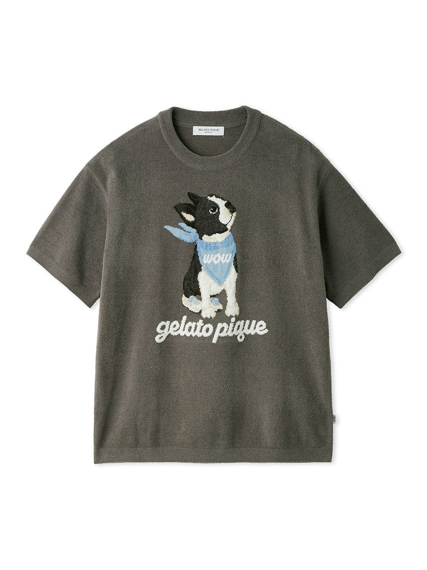 GELATO PIQUE HOMME「【HOMME】エアリーモコボストンテリアジャガードプルオーバー」|プルオーバー|