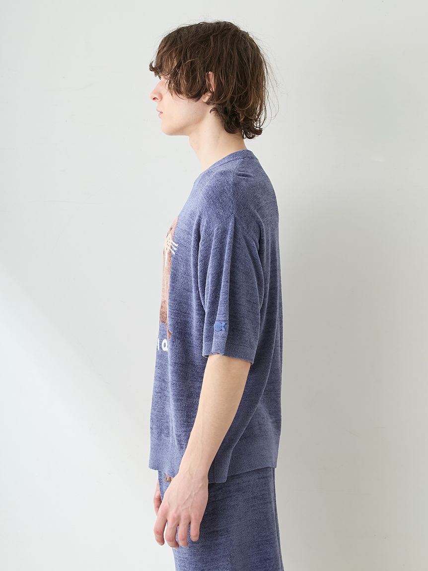 GELATO PIQUE HOMME「【HOMME】【接触冷感】スムーズィーliteシーアニマルジャガードプルオーバー」|プルオーバー|