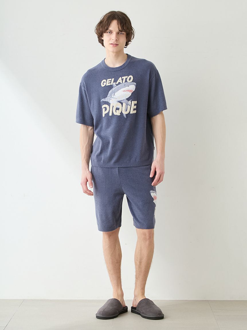 GELATO PIQUE HOMME「【HOMME】【接触冷感】スムーズィーliteクールシャークプルオーバー」|プルオーバー|