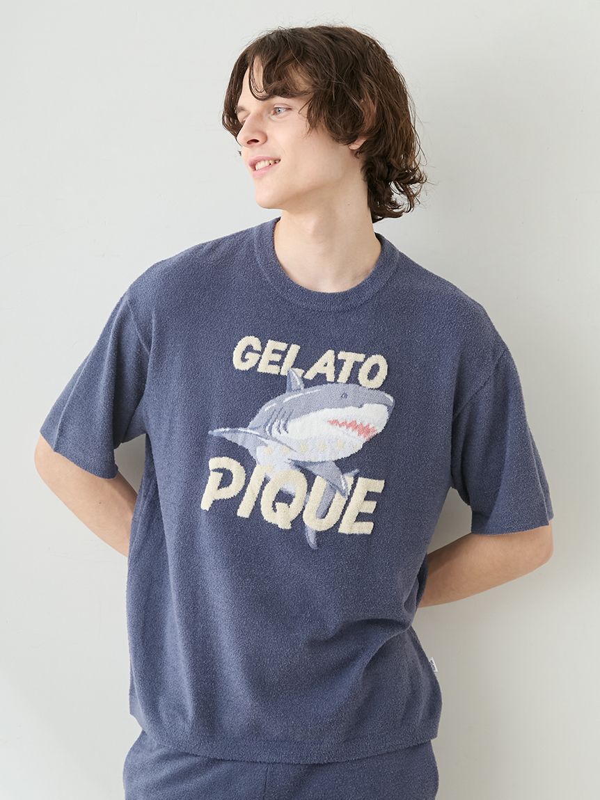 GELATO PIQUE HOMME「【HOMME】【接触冷感】スムーズィーliteクールシャークプルオーバー」|プルオーバー|