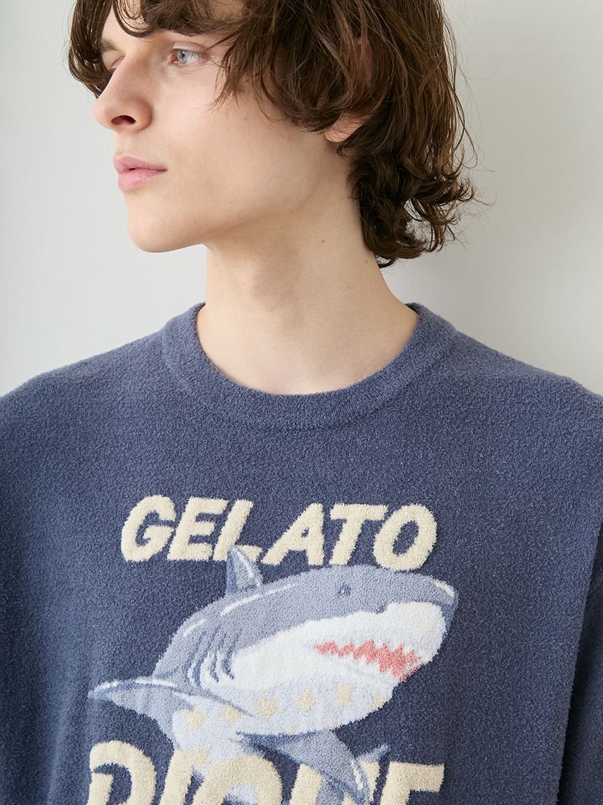 GELATO PIQUE HOMME「【HOMME】【接触冷感】スムーズィーliteクールシャークプルオーバー」|プルオーバー|