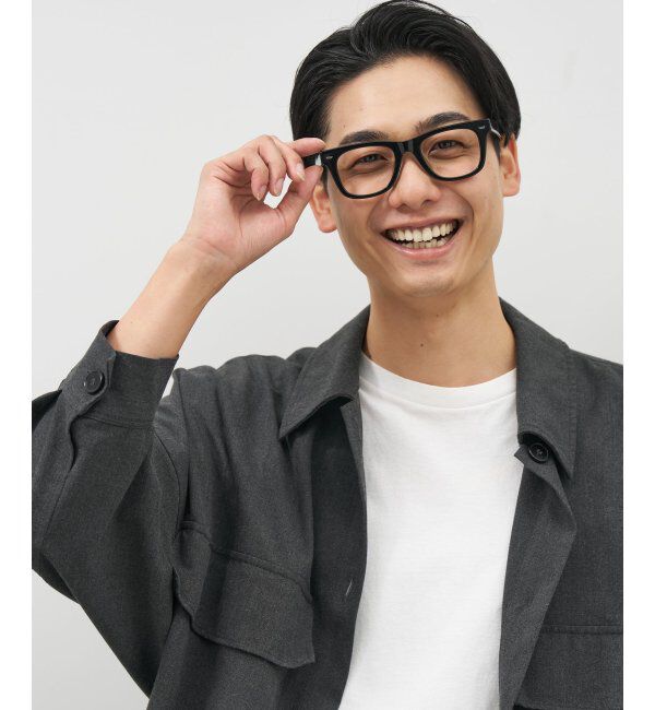 「Zoff｜メガネ｜太縁フレーム 伊達・度付き｜FASHION AUTUMN レンズ交換券付」|メガネ|