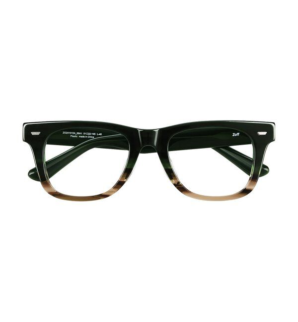  「Zoff｜メガネ｜太縁フレーム 伊達・度付き｜FASHION AUTUMN レンズ交換券付」|メガネ|