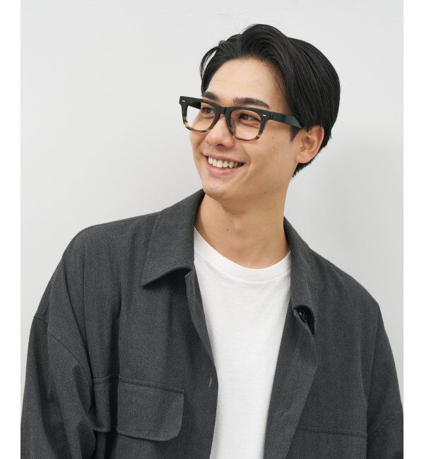  「Zoff｜メガネ｜太縁フレーム 伊達・度付き｜FASHION AUTUMN レンズ交換券付」|メガネ|