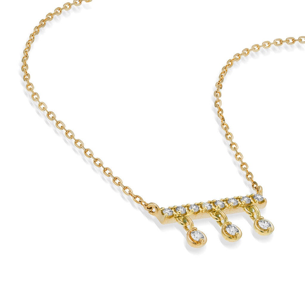 STAR JEWELRY「SWINGING DIAMONDS」|ネックレス|