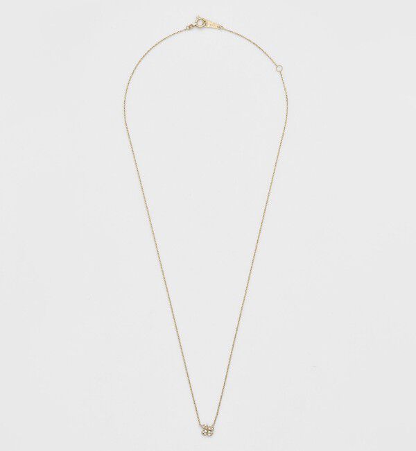 agete「K10ダイヤモンドネックレス（0.05ct）」|ネックレス|