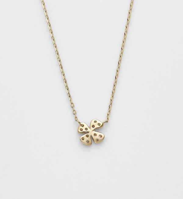 agete「K10ダイヤモンドネックレス（0.05ct）」|ネックレス|