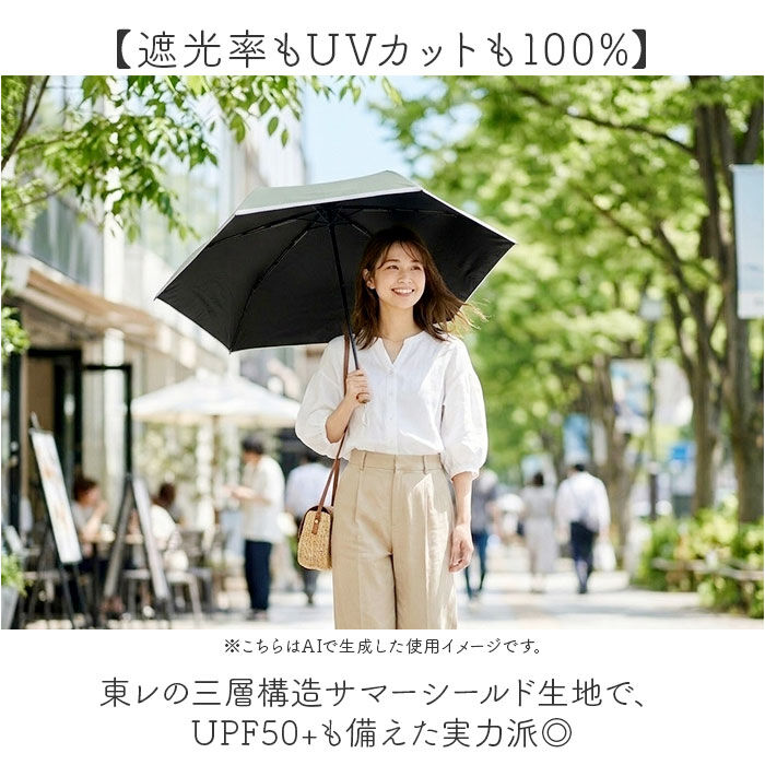 BACKYARD FAMILY「東レ サマーシールド 通販 日傘 完全遮光 折りたたみ 折りたたみ傘 グログラン 傘 レディース」|傘|