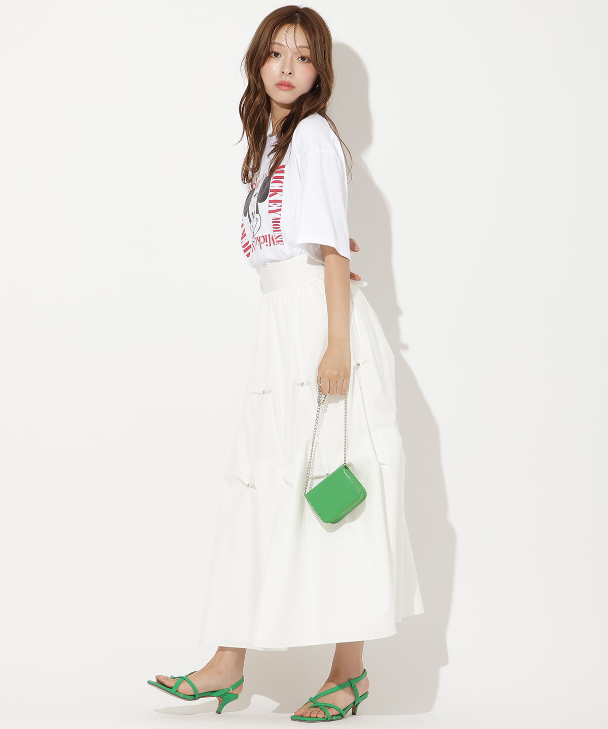 アンドクチュール「オーバーサイズロゴ Tシャツ」|Tシャツ・カットソー|