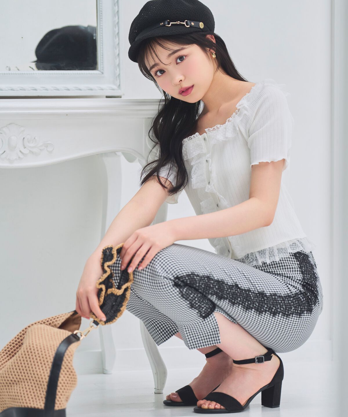 WILLSELECTION「レーストリムテーパードパンツ」|その他|