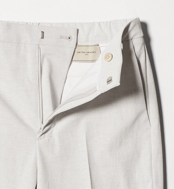 UNITED ARROWS「RIRANCHA ツイル スリムパンツ ‐ウォッシャブル‐」|スラックス|