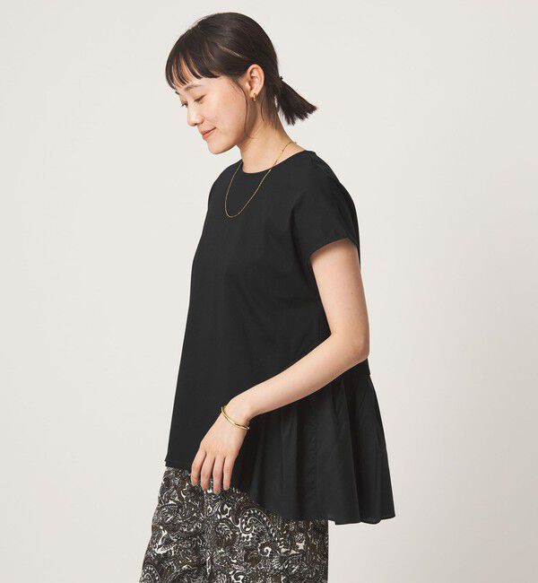 UNITED ARROWS green label relaxing「エアリー ボリューム カットソー 接触冷感」|Tシャツ・カットソー|