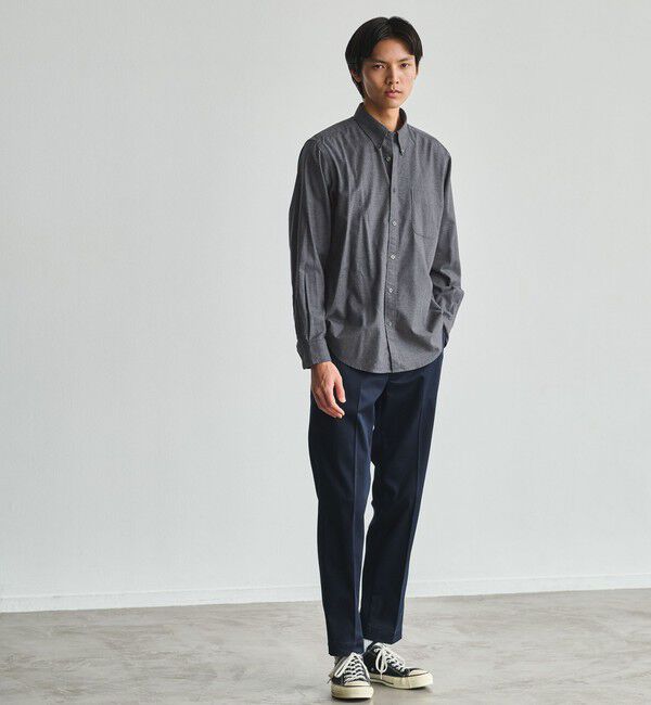 UNITED ARROWS green label relaxing「ナチュラルフィット ビエラボタンダウン 長袖 シャツ」|シャツ・ブラウス|