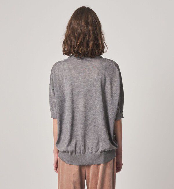 STEVEN ALAN「＜Steven Alan＞オーバーサイズ ポロニット」|ニット・セーター|