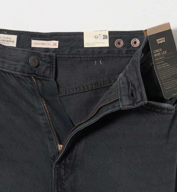 BEAUTY&YOUTH UNITED ARROWS「＜Levi's＞CINCH ワイドデニムパンツ」|デニム|