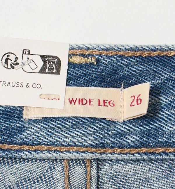 BEAUTY&YOUTH UNITED ARROWS「＜Levi's＞CINCH ワイドデニムパンツ」|デニム|