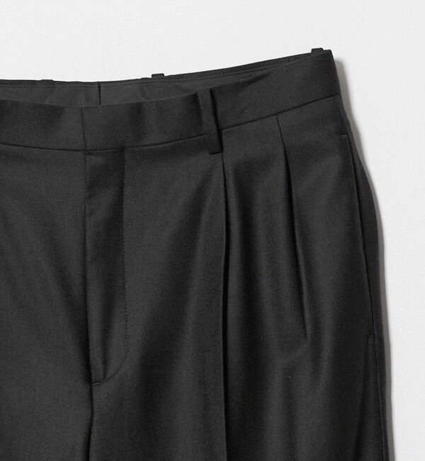 BEAUTY&YOUTH UNITED ARROWS「N/SUIT サキソニー 2プリーツ ワイド スラックス」|チノ|