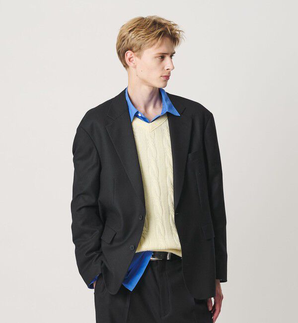 BEAUTY&YOUTH UNITED ARROWS「N/SUIT サキソニー シングル ジャケット」|テーラードジャケット|