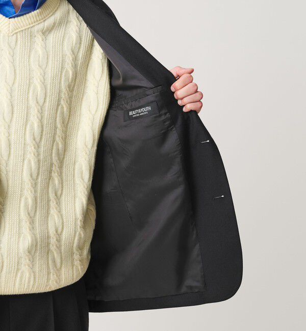 BEAUTY&YOUTH UNITED ARROWS「N/SUIT サキソニー シングル ジャケット」|テーラードジャケット|