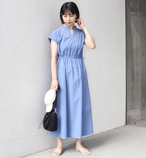 SHIPS Colors 「SHIPS Colors:〈接触冷感・UVカット・撥水〉マルチファンクション ワンピース◇」|ワンピース|