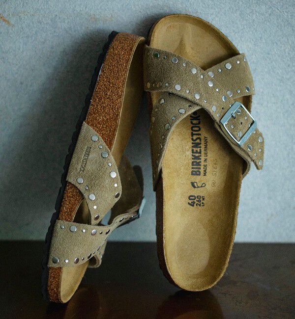 SHIPS「【SHIPS EXCLUSIVE】BIRKENSTOCK: SIENA RIVET」|サンダル|ベージュ