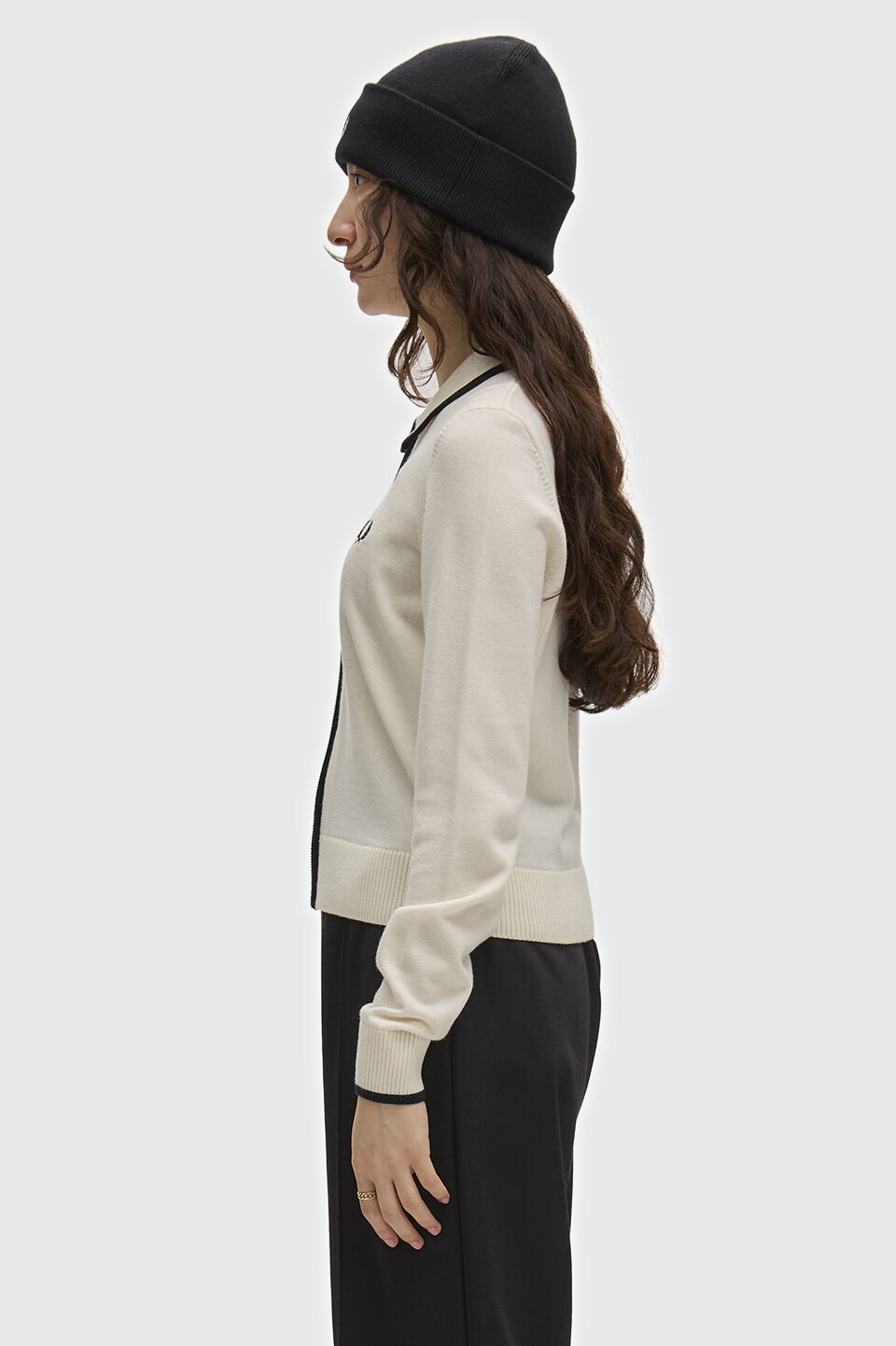 FRED PERRY 「FRED PERRY／Zip-Through Knitted Shirt／ジップスルーニットシャツ」|ニット・セーター|