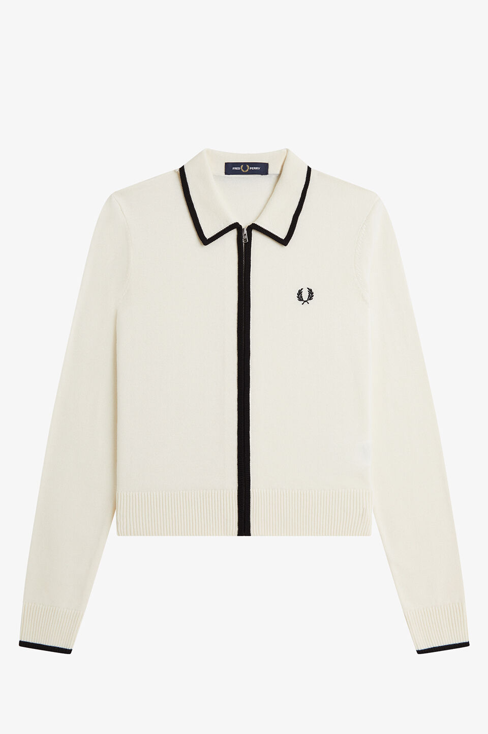 FRED PERRY 「FRED PERRY／Zip-Through Knitted Shirt／ジップスルーニットシャツ」|ニット・セーター|