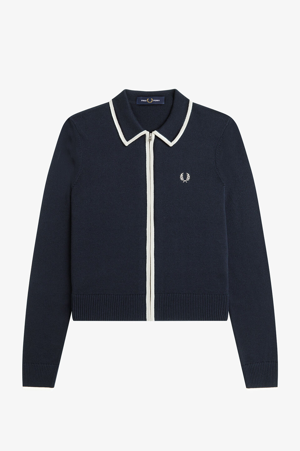 FRED PERRY 「FRED PERRY／Zip-Through Knitted Shirt／ジップスルーニットシャツ」|ニット・セーター|
