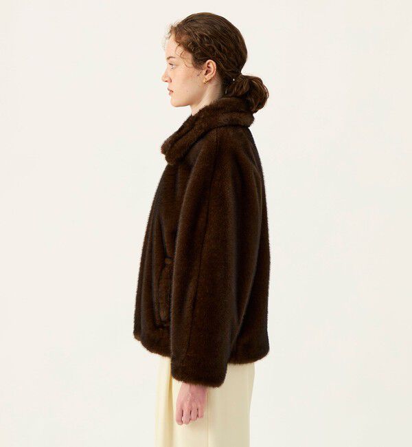 Ballsey「【WEB先行予約】ランダムエコファー ラウンドフォルムコート」|その他|