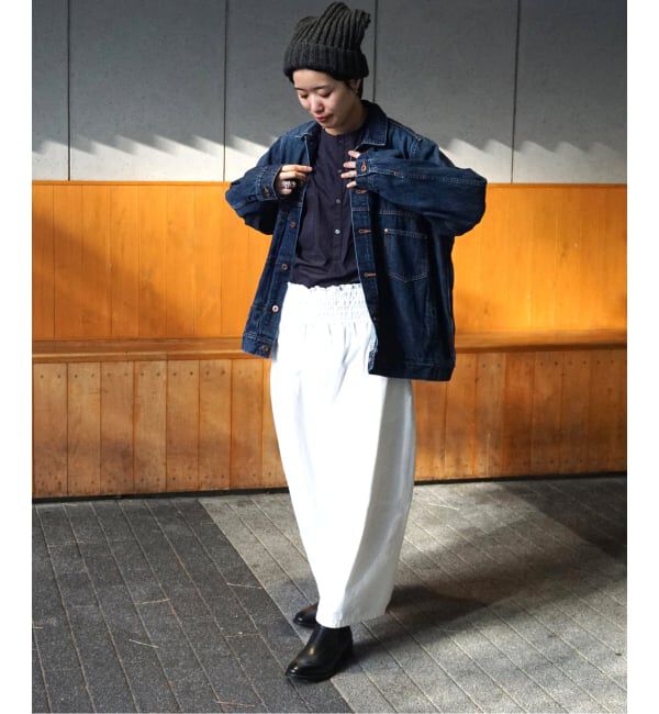 journal standard luxe「《予約》ハイカウントツイルコクーンスカート」|スカート|