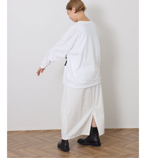 journal standard luxe「《予約》ハイカウントツイルコクーンスカート」|スカート|
