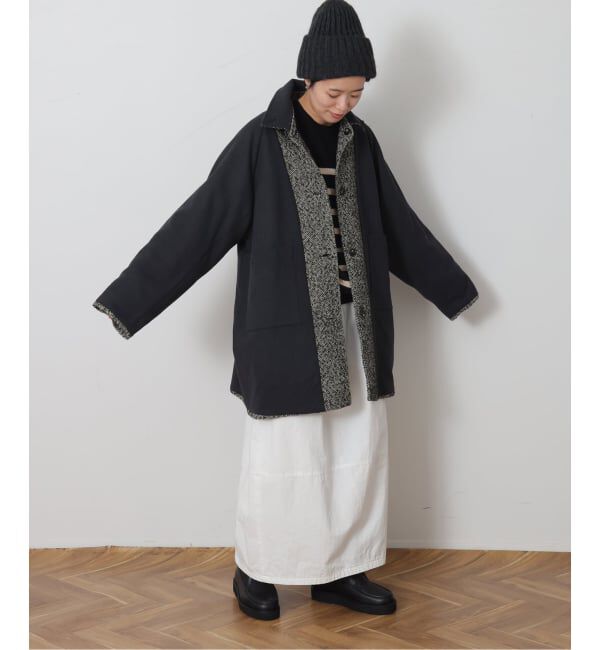 journal standard luxe「《予約》ハイカウントツイルコクーンスカート」|スカート|