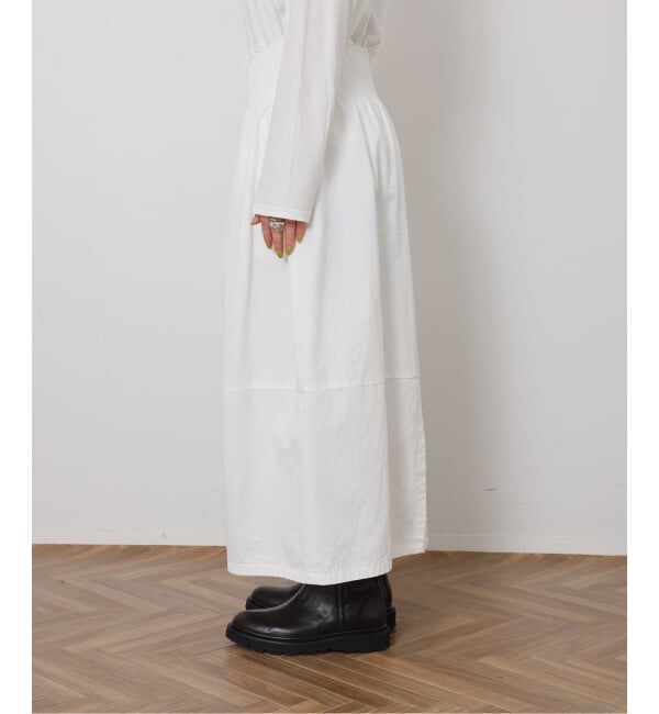 journal standard luxe「《予約》ハイカウントツイルコクーンスカート」|スカート|