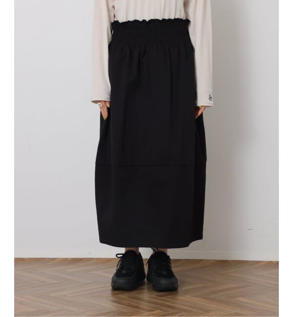 journal standard luxe「《予約》ハイカウントツイルコクーンスカート」|スカート|