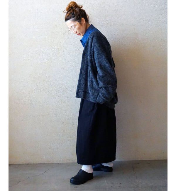 journal standard luxe「《予約》ハイカウントツイルコクーンスカート」|スカート|