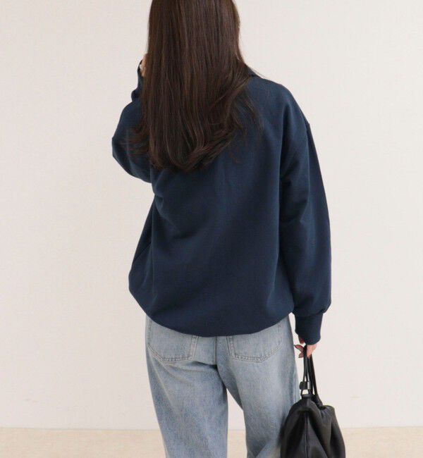 fredy emue「FR刺しゅう衿付きハーフZIPスウェットプルオーバー」|スウェット・ジャージ|