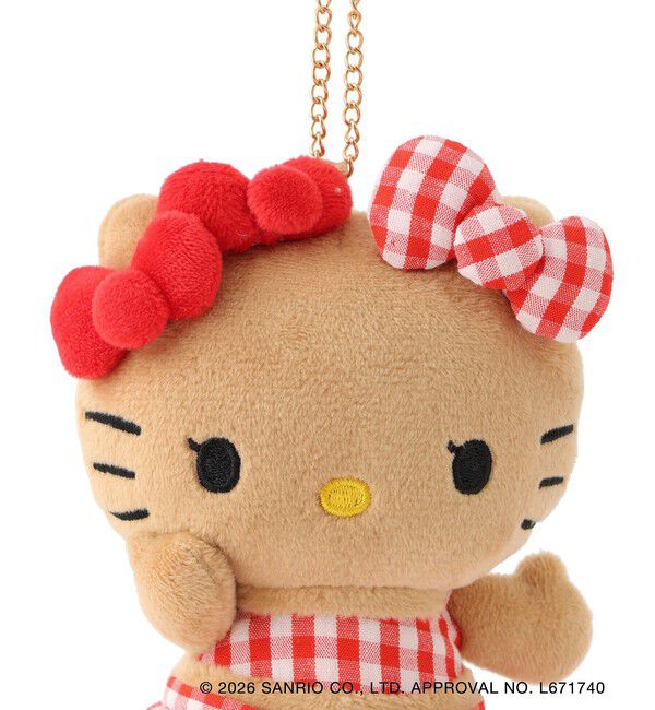 VIS「【HELLO KITTY&times;VIS】日焼けデザイン ハローキティぬいぐるみチャーム」|チャーム・キーホルダー|