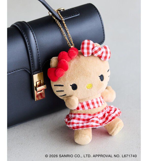 VIS「【HELLO KITTY&times;VIS】日焼けデザイン ハローキティぬいぐるみチャーム」|チャーム・キーホルダー|