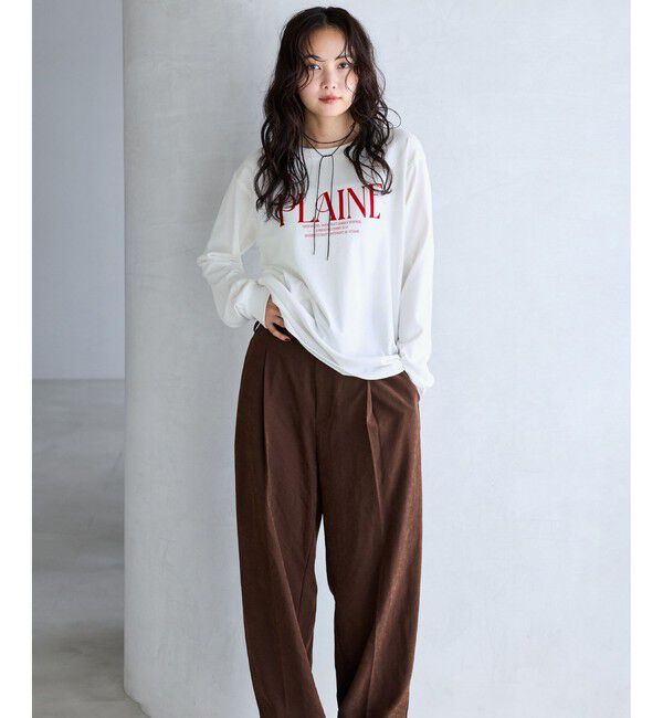 VIS「ロゴ＆フォトアソートロングTシャツ」|Tシャツ・カットソー|