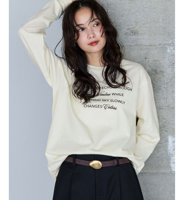 VIS「ロゴ＆フォトアソートロングTシャツ」|Tシャツ・カットソー|キナリ(16)