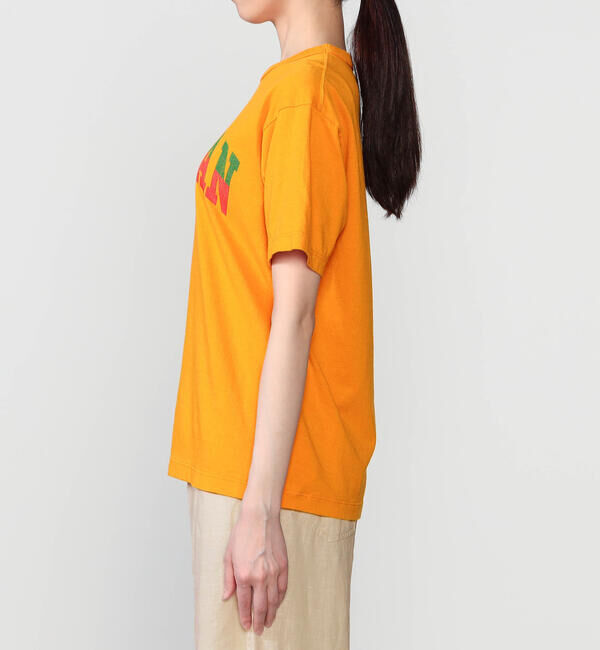  「WHITESVILLE | コットン天竺 プリントTシャツ WOMEN」|Tシャツ・カットソー|
