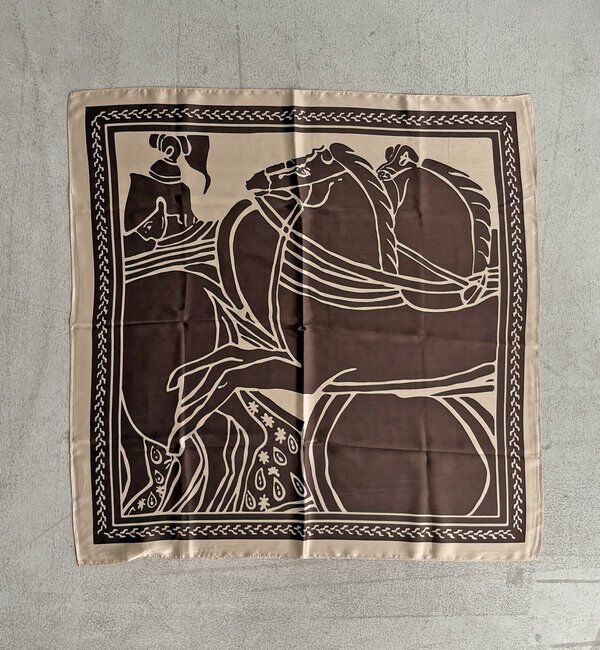  「【OKOCHI企画】【WEB限定】絵画風スカーフ」|バンダナ・スカーフ|