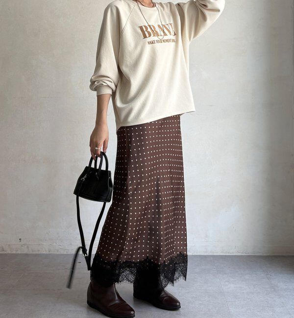  「【セット着用可能】フロッキーロゴトップス」|Tシャツ・カットソー|