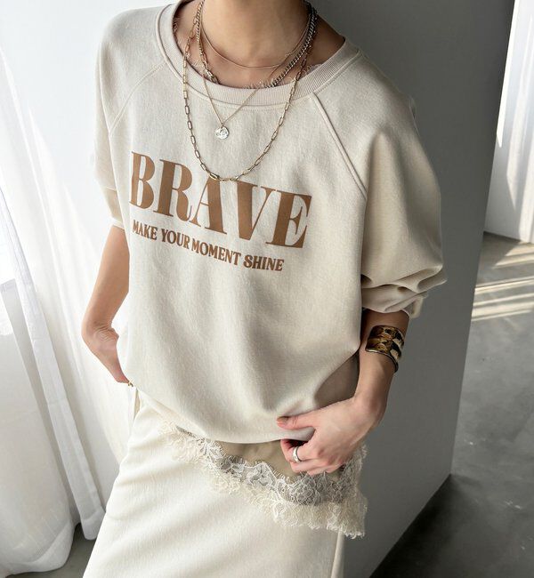  「【セット着用可能】フロッキーロゴトップス」|Tシャツ・カットソー|