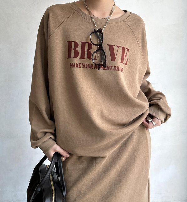  「【セット着用可能】フロッキーロゴトップス」|Tシャツ・カットソー|